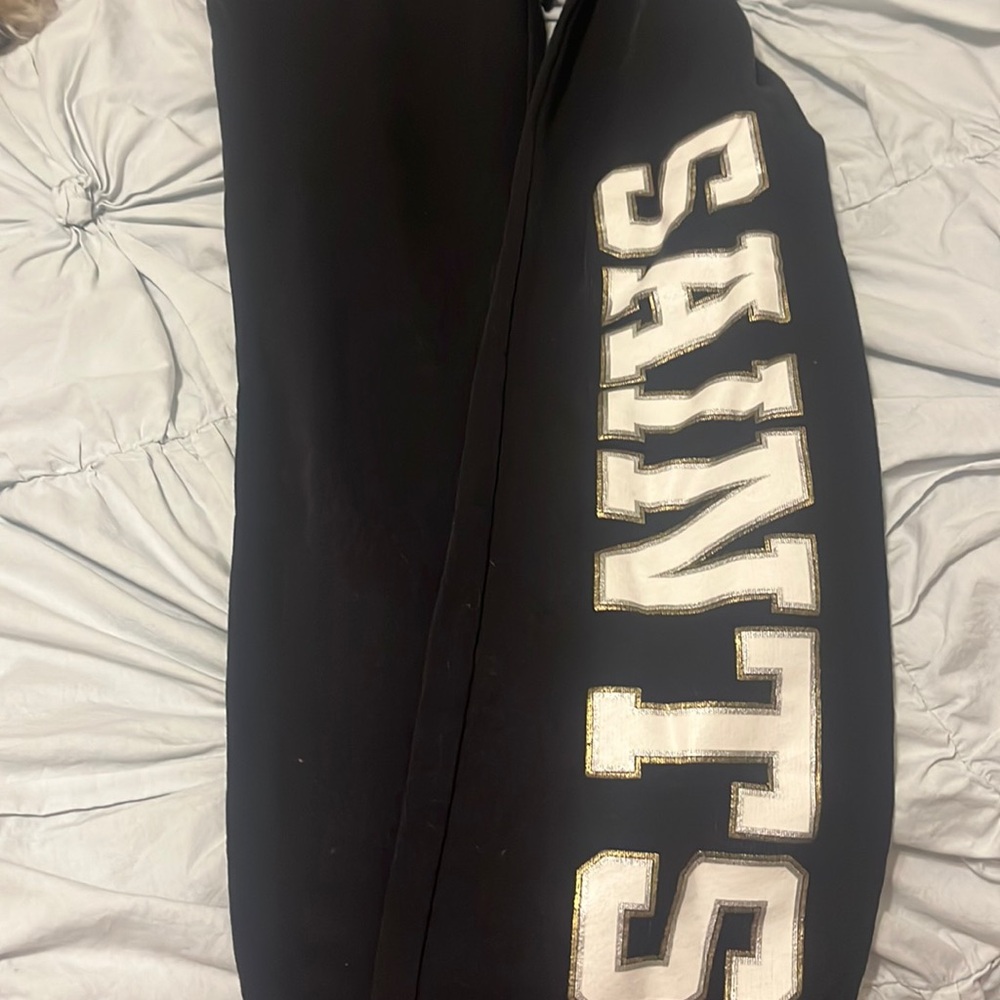 Victoria Secret Love Pink New Orleans Saints Pants